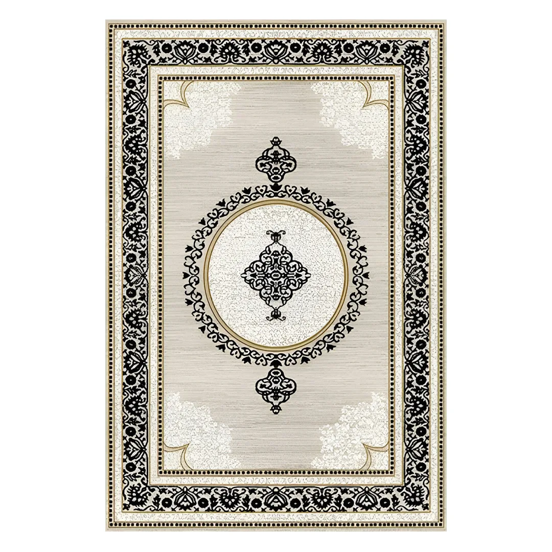 فرش مخمل نادی طرح سنتی کد O108