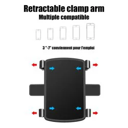 هولدر موبایل جلو داشبورد و سایه بان