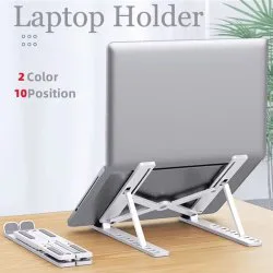 پایه نگهدارنده لپ تاپ و تبلت مدل تاشو